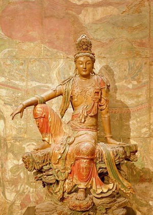 Statue of Kuan Yin, Nelson-Atkins Museum of Art, Kansas City, Missouri