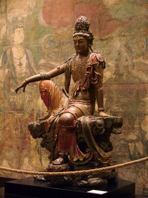Statue of Kuan Yin, Nelson-Atkins Museum of Art, Kansas City, Missouri